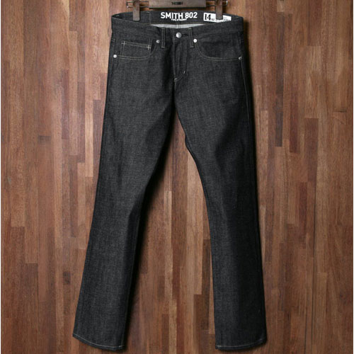 Selvage Jeans(Black)Smith 802(straight)