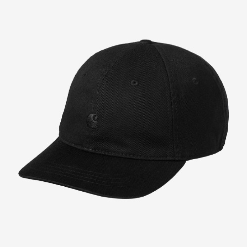 칼하트WIP MADISON LOGO CAP BLACK 메디슨 로고 캡 블랙