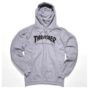 Thrasher Skate Mag Hood grey